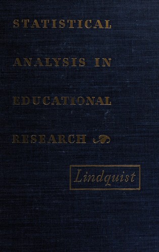 Statistical analysis in educational research