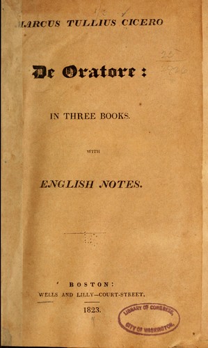 De oratore