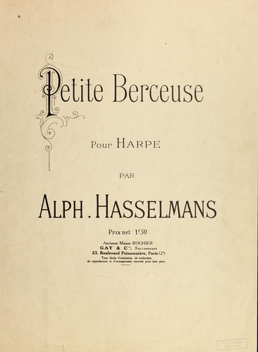Petite berceuse pour harpe