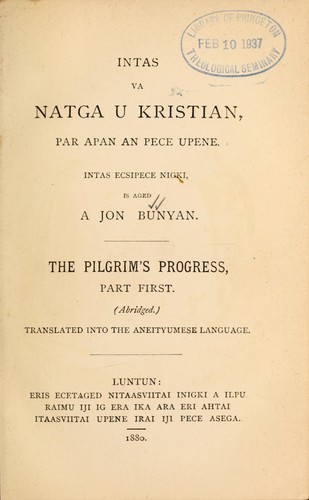 Intas va natga u Kristian, par apan an pece upene ...