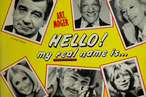 Hello! my real name is--