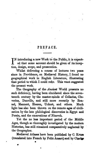 The world in the middle ages