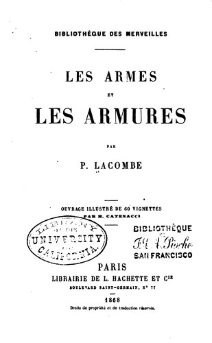 Les armes et armures