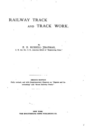 Railway Track and Track Work