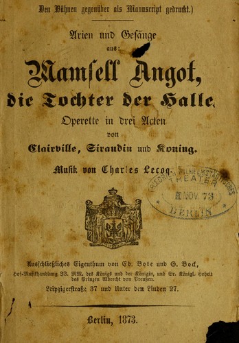 Mamsell angot