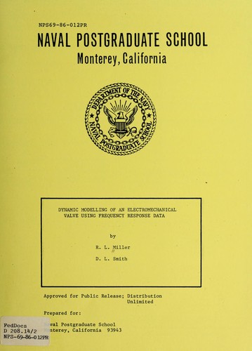 Dynamic modelling of an electromechanical valve using frequency response data
