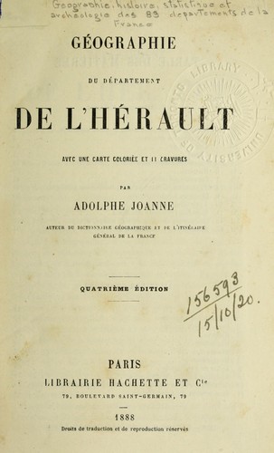 Géographie du département de l'Hérault