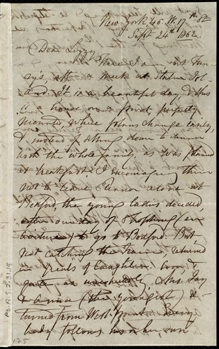 [Letter to] Dear Lizzy