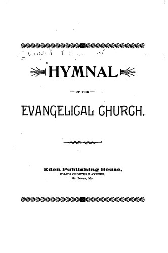 Hymnal of the Evangelical Church