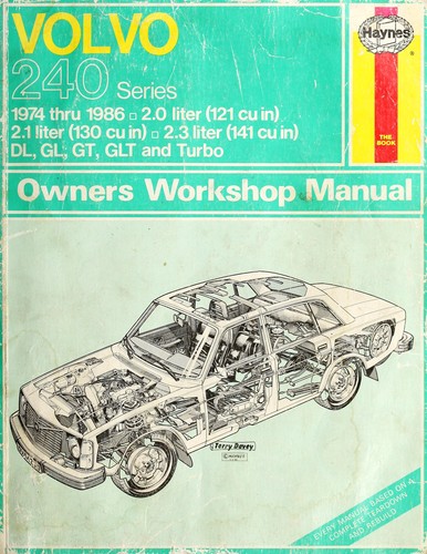 Volvo 240 series owners workshop manual