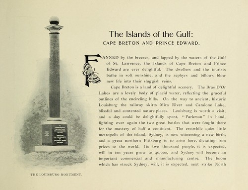 Islands of the Gulf : Cape Breton and Prince Edward