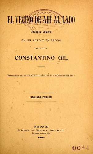 El vecino de ahí al lado