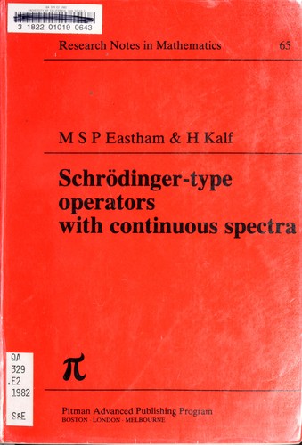 Schrödinger-type operators with continuous spectra