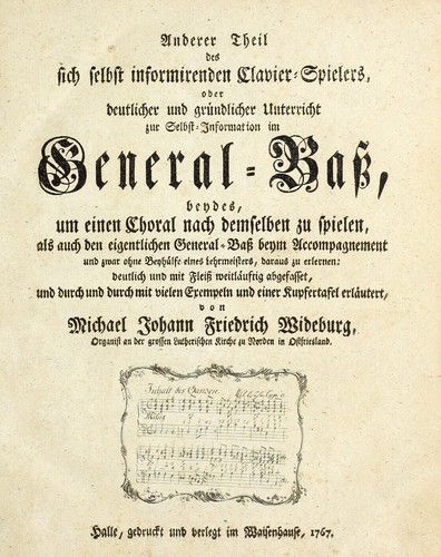 Der sich selbst informirende clavierspieler