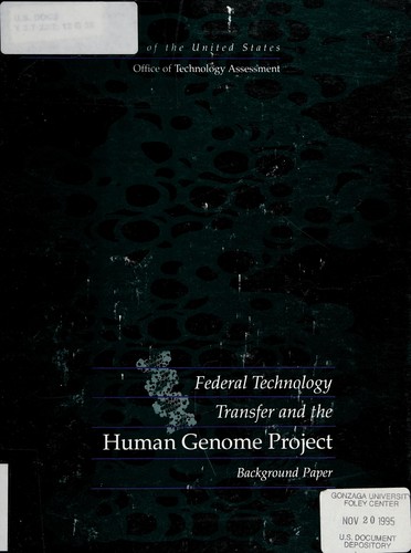 Federal technology transfer and the Human Genome Project