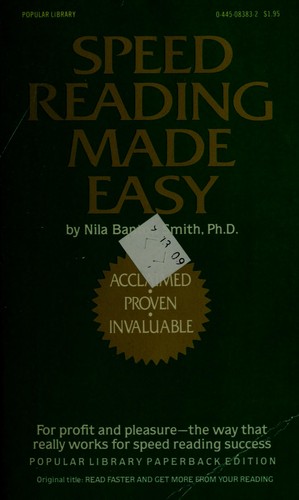 Speed Reading Made Easy