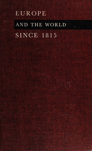 Europe and the world since 1815
