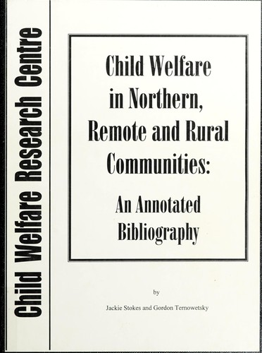 Child welfare in northern, remote and rural communities