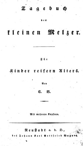 Tagebuch des kleinen Melzer