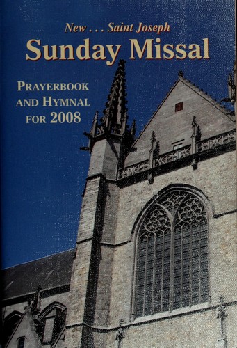 New St. Joseph Sunday missal, prayerbook and hymnal for 2008-2009