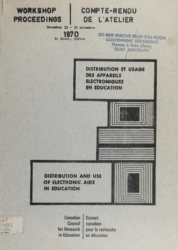 Distribution and use of electronic aids in education