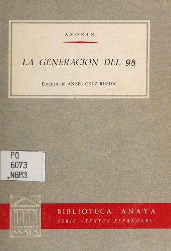 La generación del 98