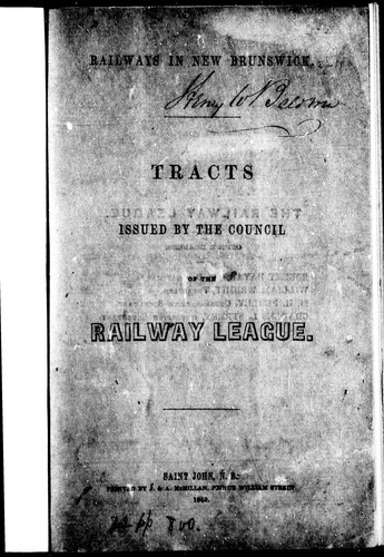 Railways in New Brunswick