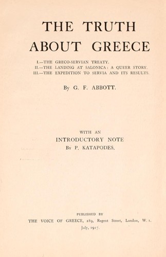 The truth about Greece