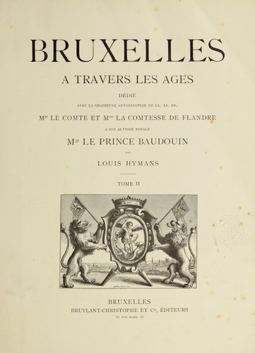 Bruxelles a   travers les a ges