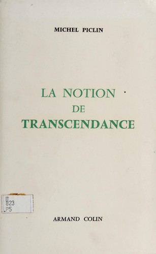 La notion de transcendence