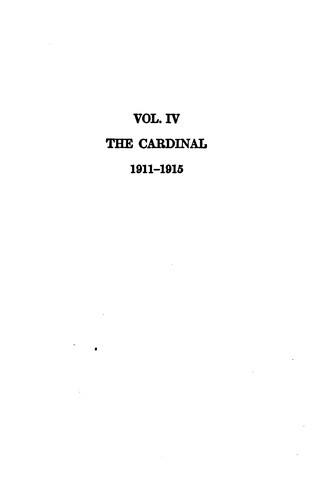 Sermons and Addresses of His Eminence William Cardinal O'Connell, Archbishop of Boston