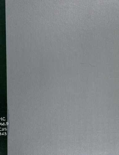 Input-output relationships, 1954-1966.