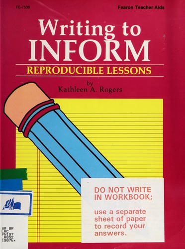 Writing to Inform Reproducible Lessons