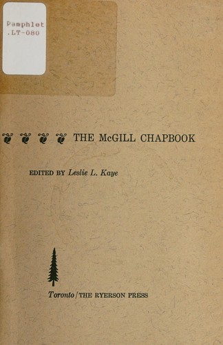 The McGill chapbook