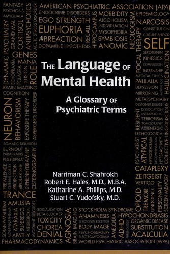 The language of mental health