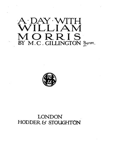A day with William Morris