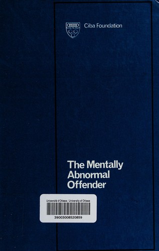 The mentally abnormal offender