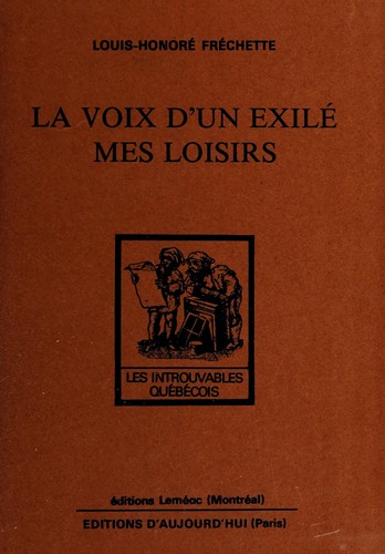 La voix d'un exilé ; Mes loisirs