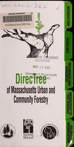 DirecTree of Massachusetts urban and community forestry