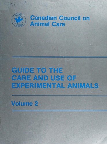 Guide to the care and use of experimental animals