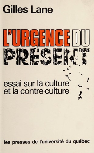 L' urgence du présent