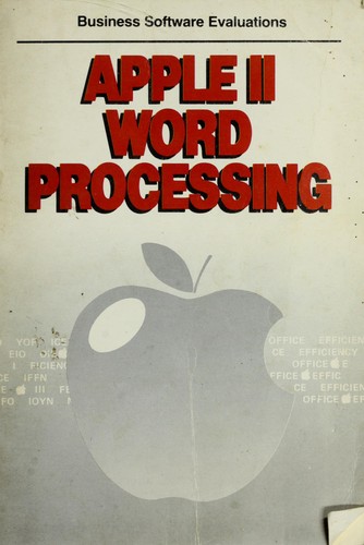 Apple II word processing