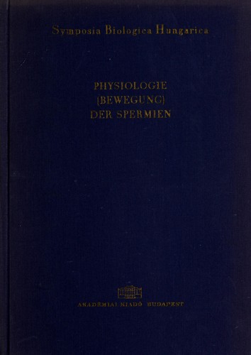 Physiologie Bewegung der Spermien