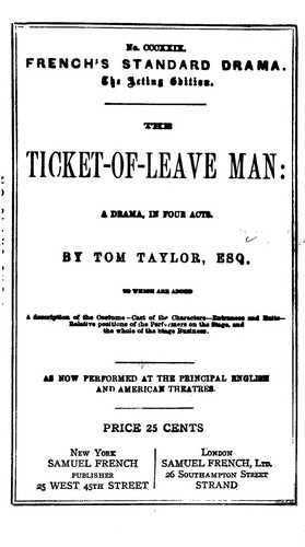 The ticket-of-leave man