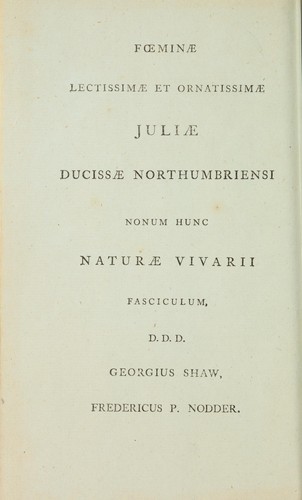 The naturalists' miscellany - vol. 9