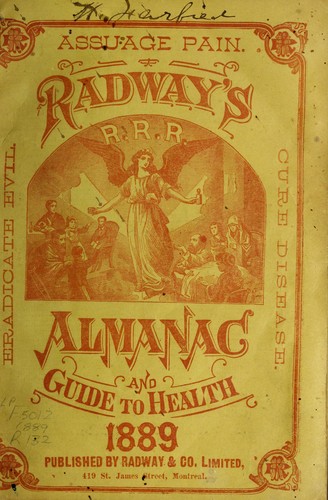 Almanac and guide to health, 1889