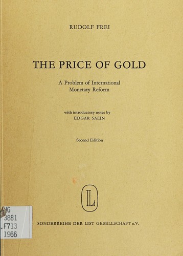 The price of gold.
