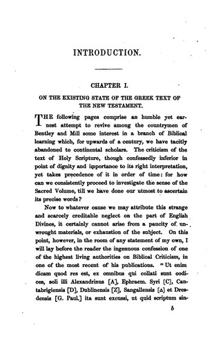 A Full and Exact Collation of about Twenty Greek Manuscripts of the Holy Gospels, (hitherto ...