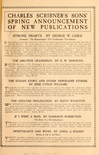 Catalogue of Charles Scribner's Sons