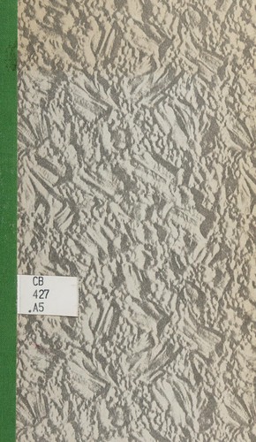 The disintegration of an old culture